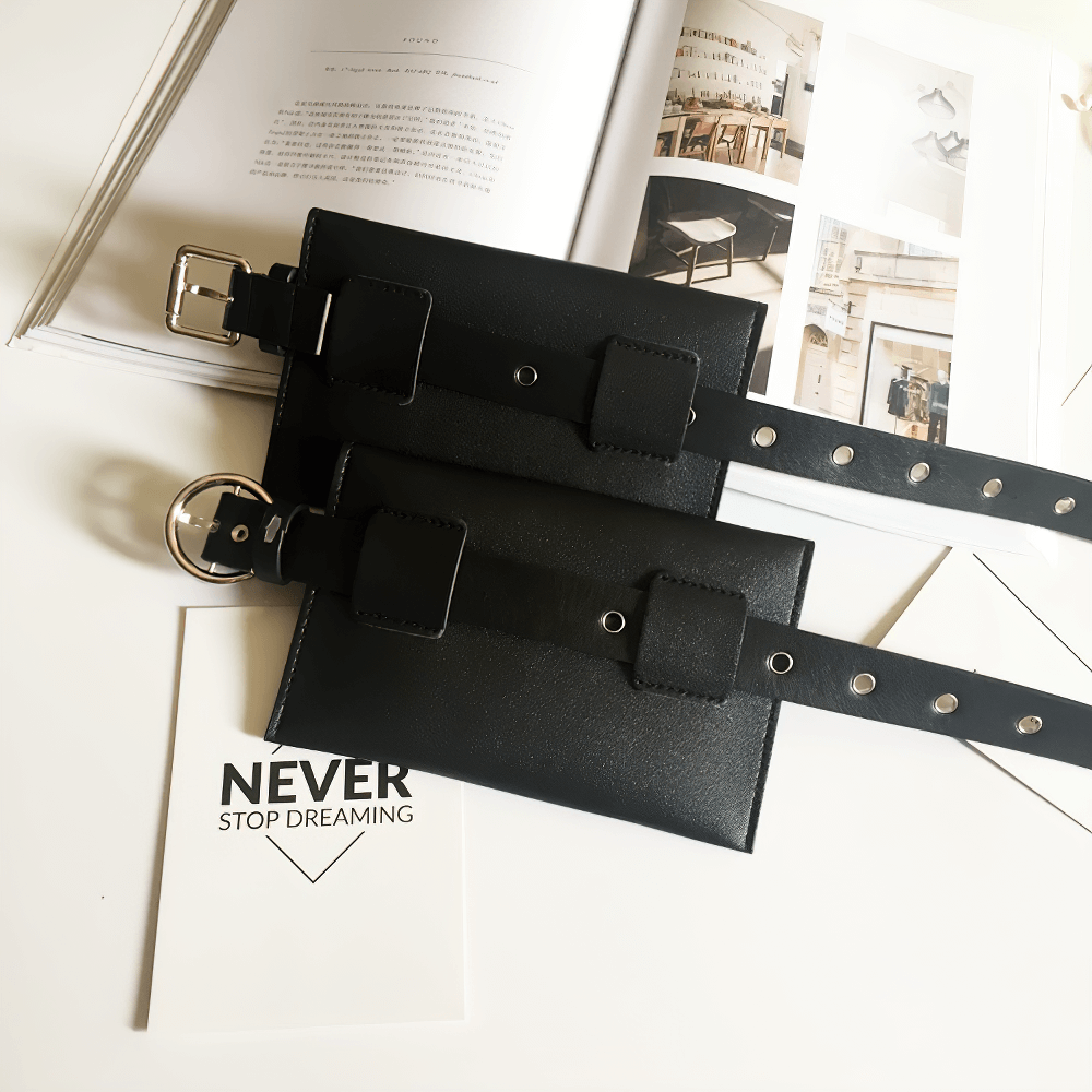 Women's Belt with Small Bag / Fashion Punk Accessories - HARD'N'HEAVY