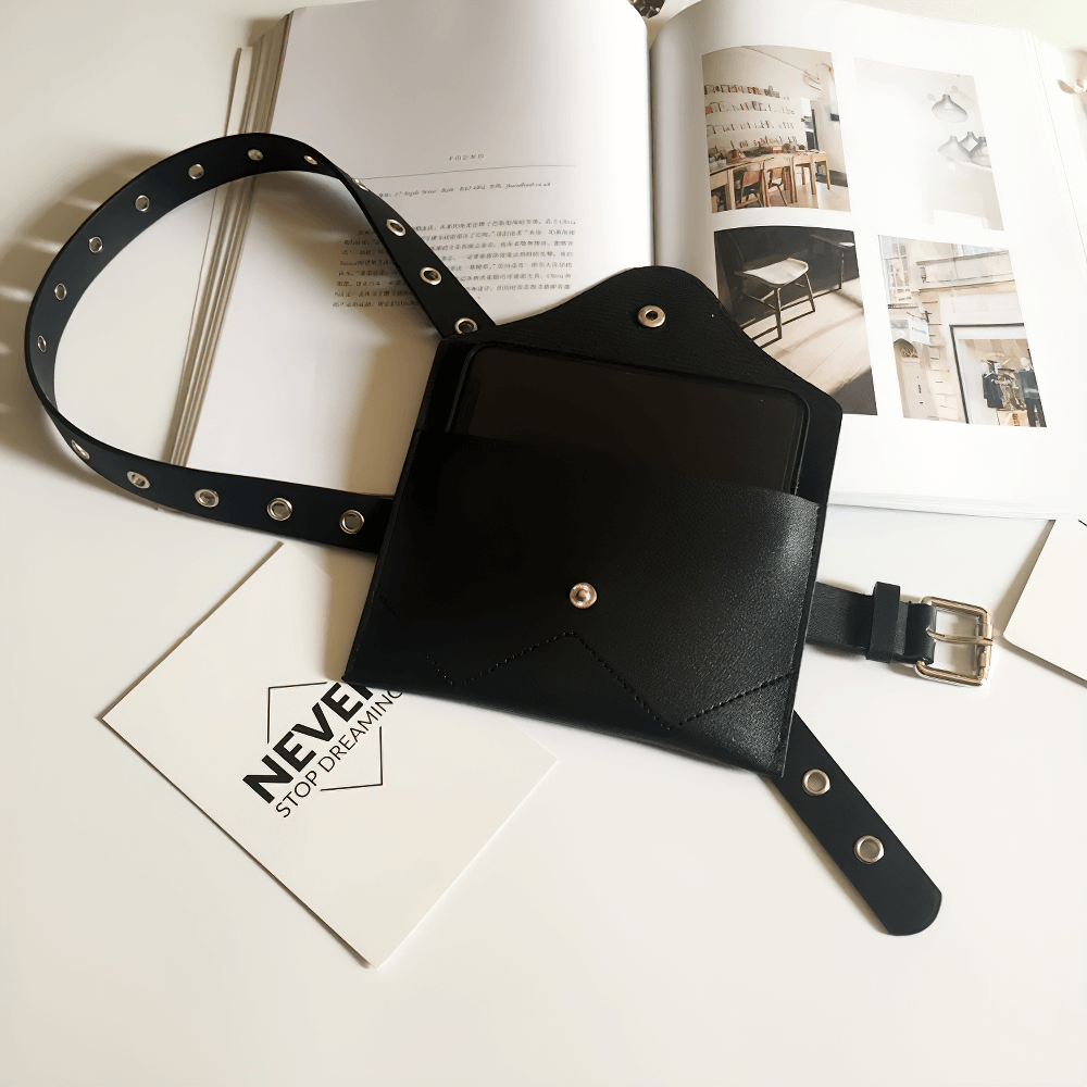 Women's Belt with Small Bag / Fashion Punk Accessories - HARD'N'HEAVY