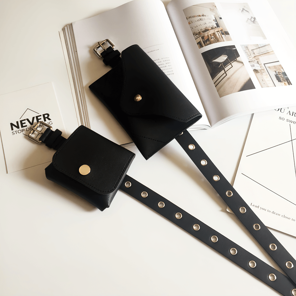 Women's Belt with Small Bag / Fashion Punk Accessories - HARD'N'HEAVY