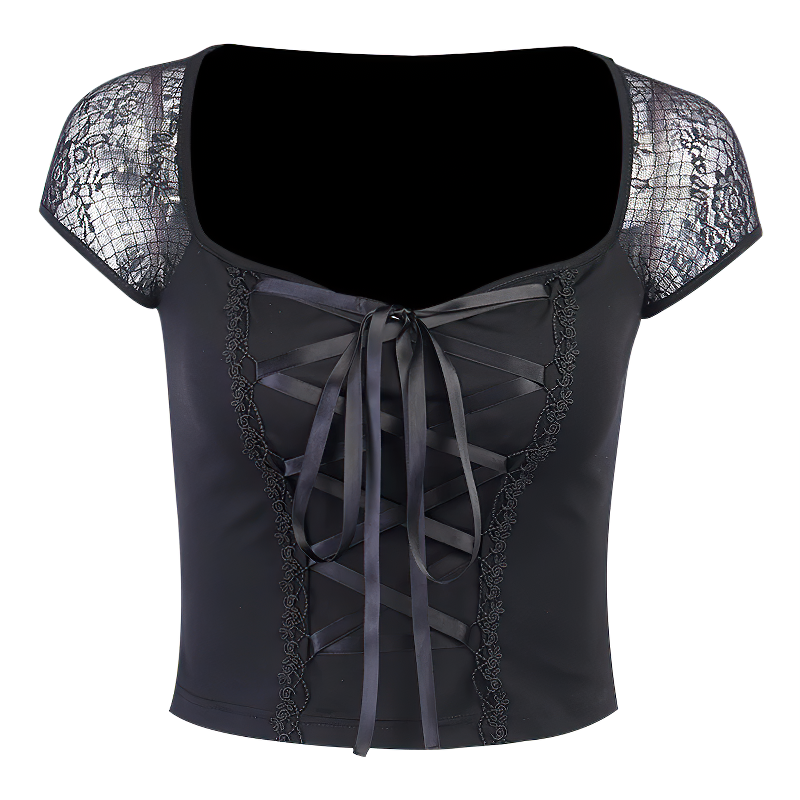 Women's Bodycon Sexy Summer Top / Vintage Gothic Female Streetwear - HARD'N'HEAVY