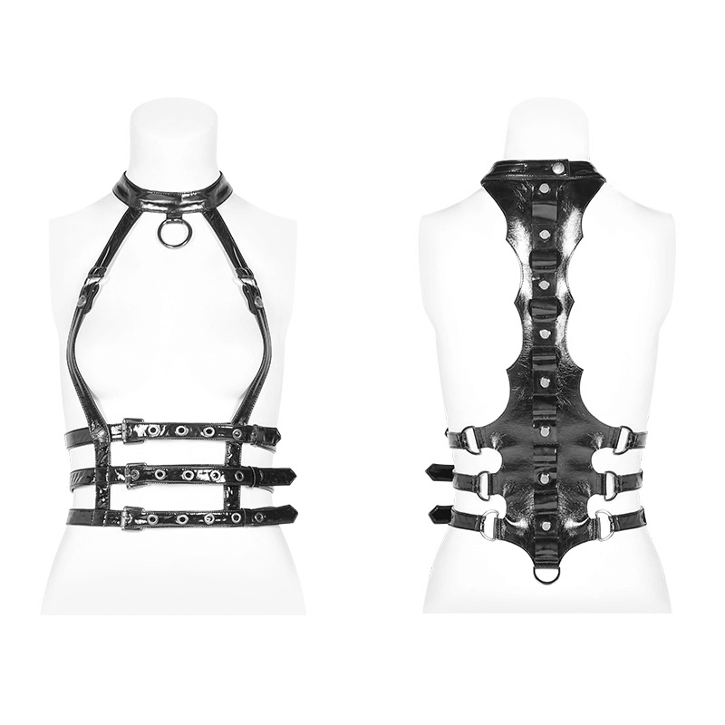 Women's Body Harness For Goth, Punk and Rock