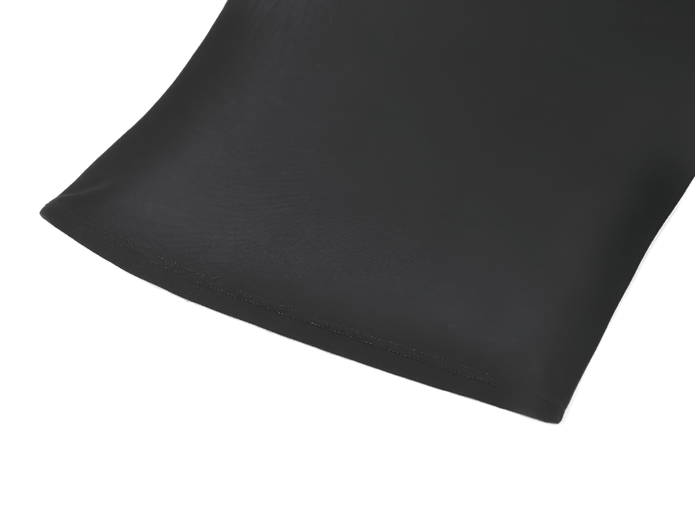 Damen-Gothic-Neckholder-Top mit Cut-outs und Spinnenanhänger
