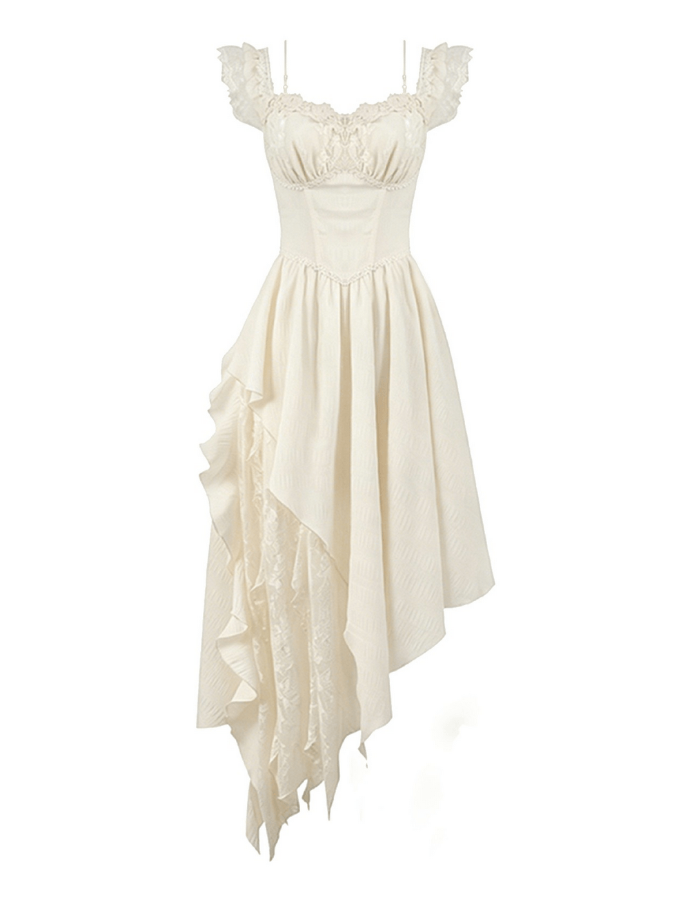 gothic fairy dress Gothic Fairy Dress Halloween Dark Style Bat Cut Out Irregular Dress with Necklace