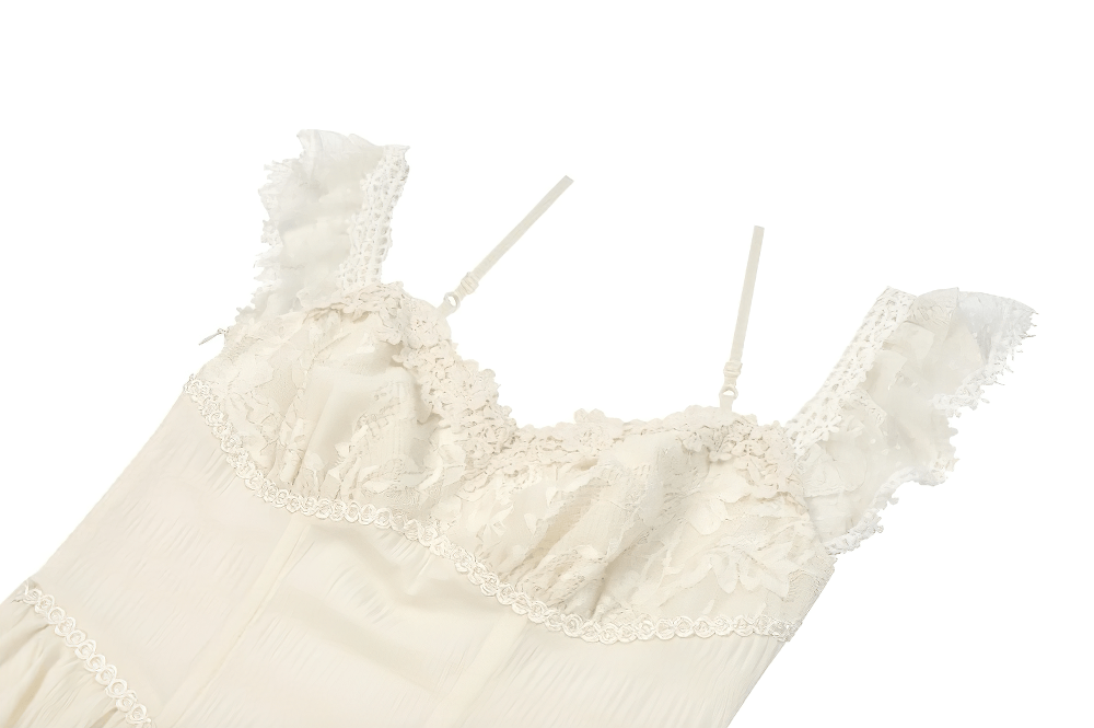 Women's Gothic Fairy Dress with Lace Off Shoulders featuring delicate lace trim and off-shoulder design.