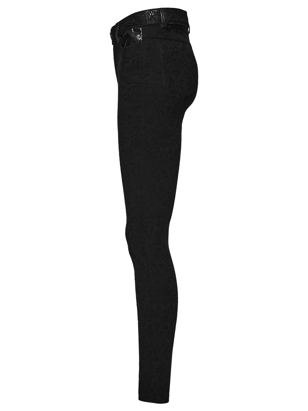 Women's Gothic Jacquard Slim Fit Tapered Pants
