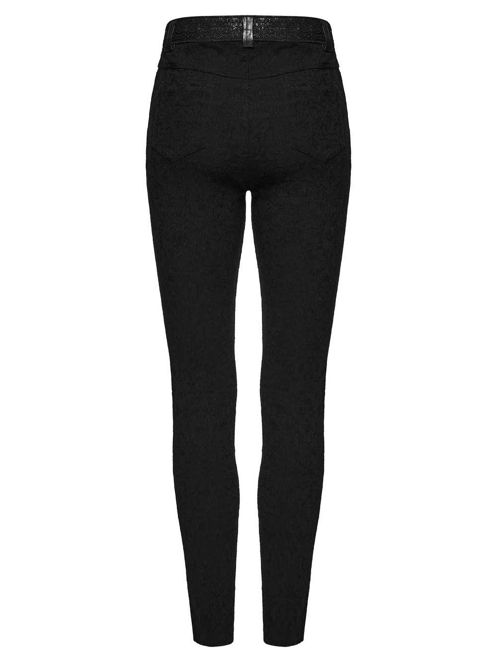 Women's Gothic Jacquard Slim Fit Tapered Pants
