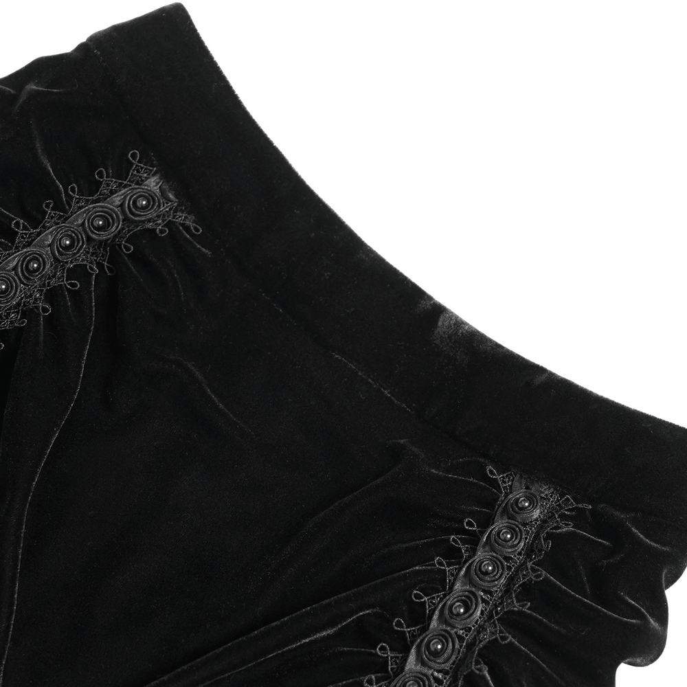 Asymmetrischer Rock mit Ringen und ausgefranstem Saum für Damen