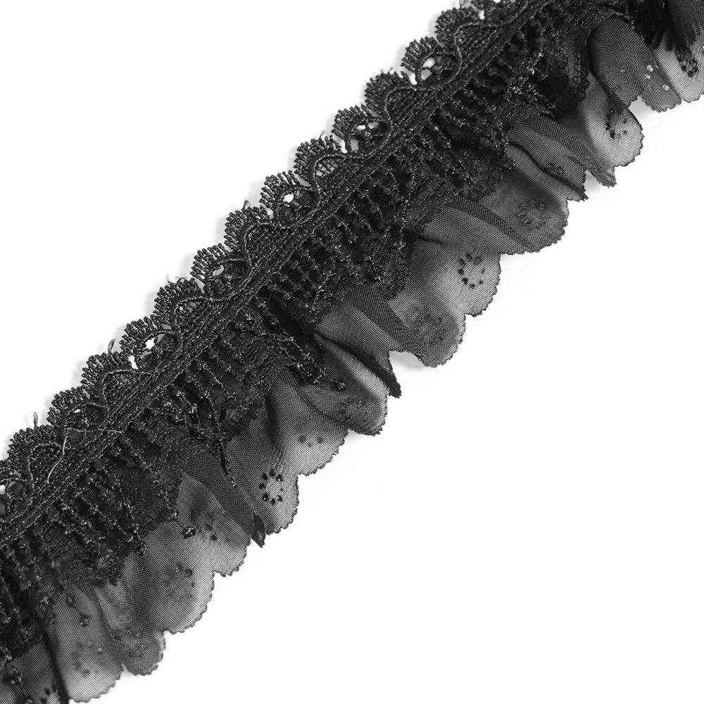 Asymmetrischer Rock mit Ringen und ausgefranstem Saum für Damen