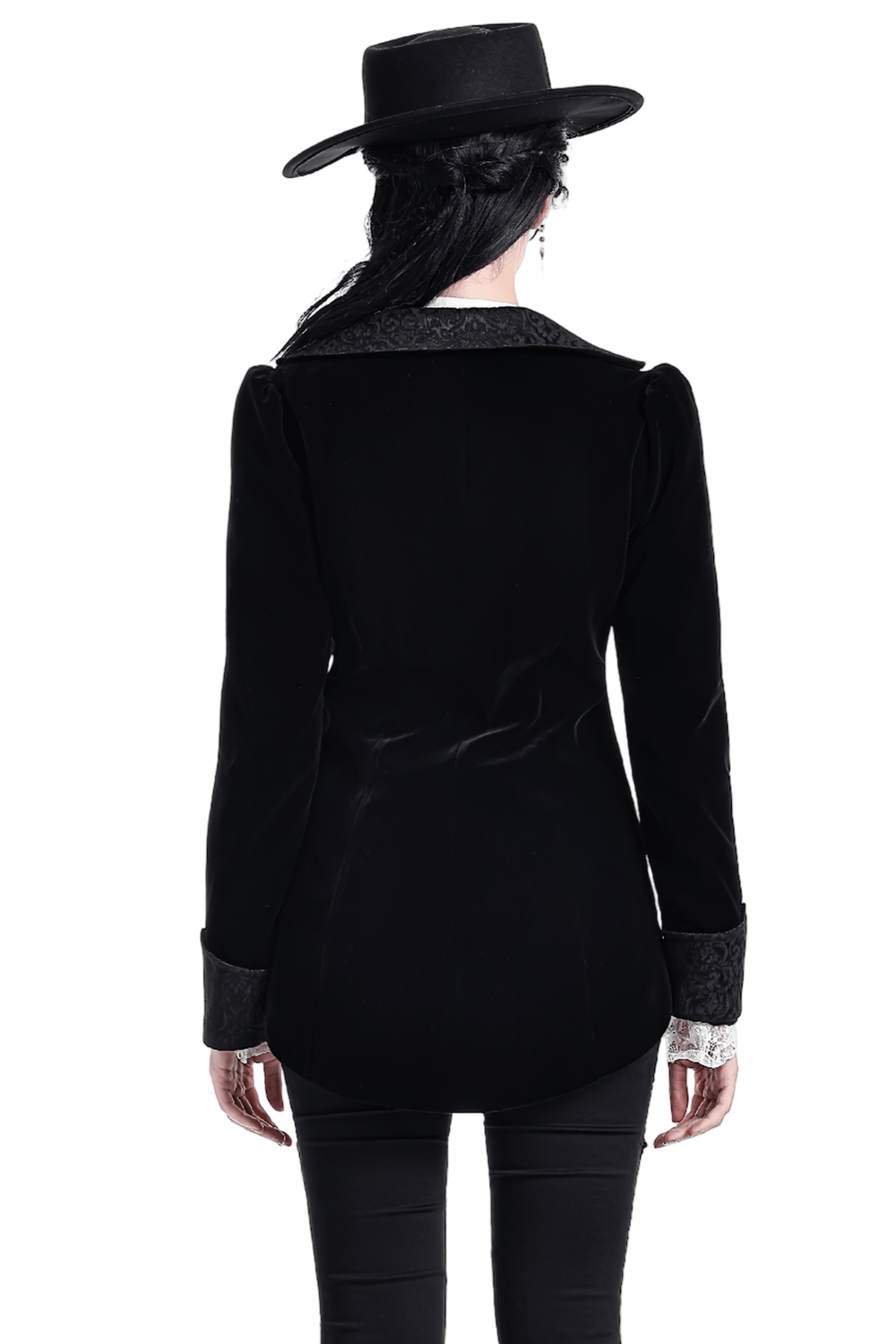 Top corset avec appliqué en dentelle et laçage réglable au dos