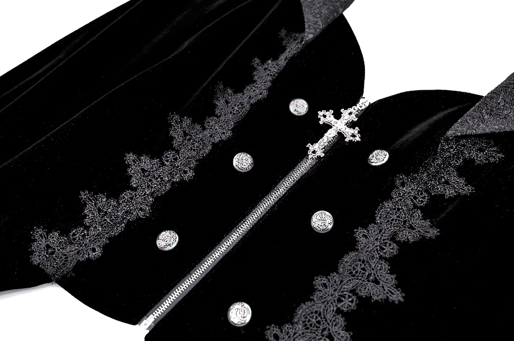 Top corset avec appliqué en dentelle et laçage réglable au dos