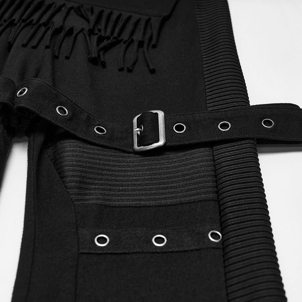 Women's Gothic Wasteland Flared Strap Trousers