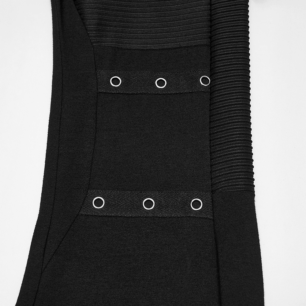 Women's Gothic Wasteland Flared Strap Trousers