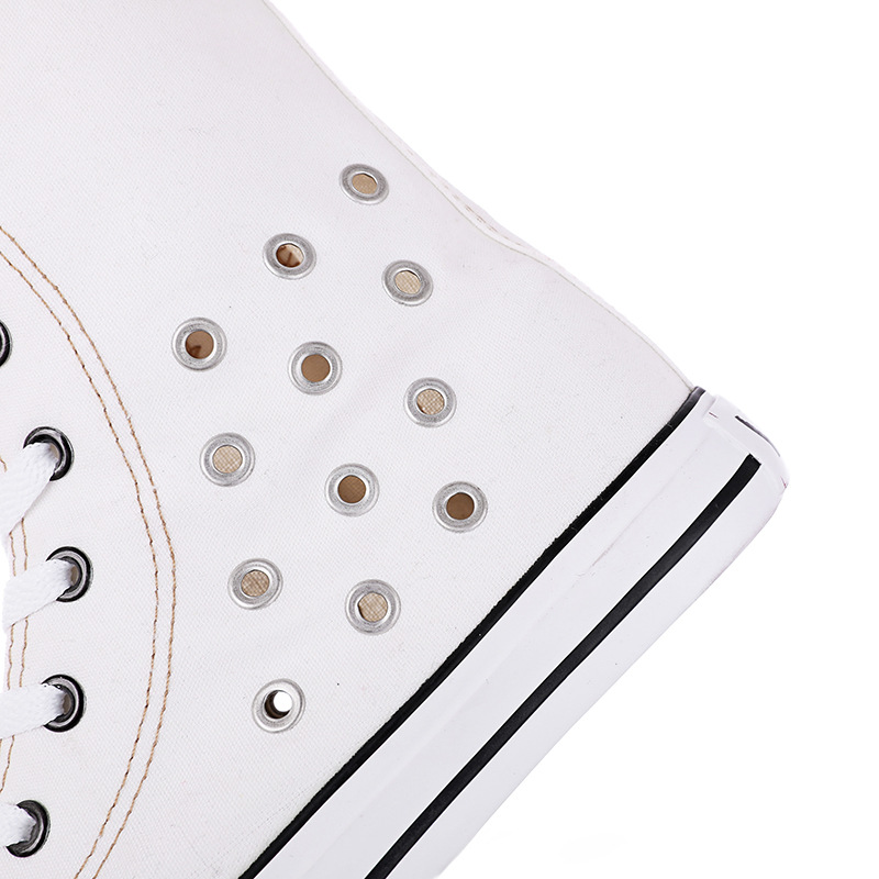 Women's High Top Zipper Breathable Flat Sneakers / Comfortable Casual Flats Shoes - HARD'N'HEAVY