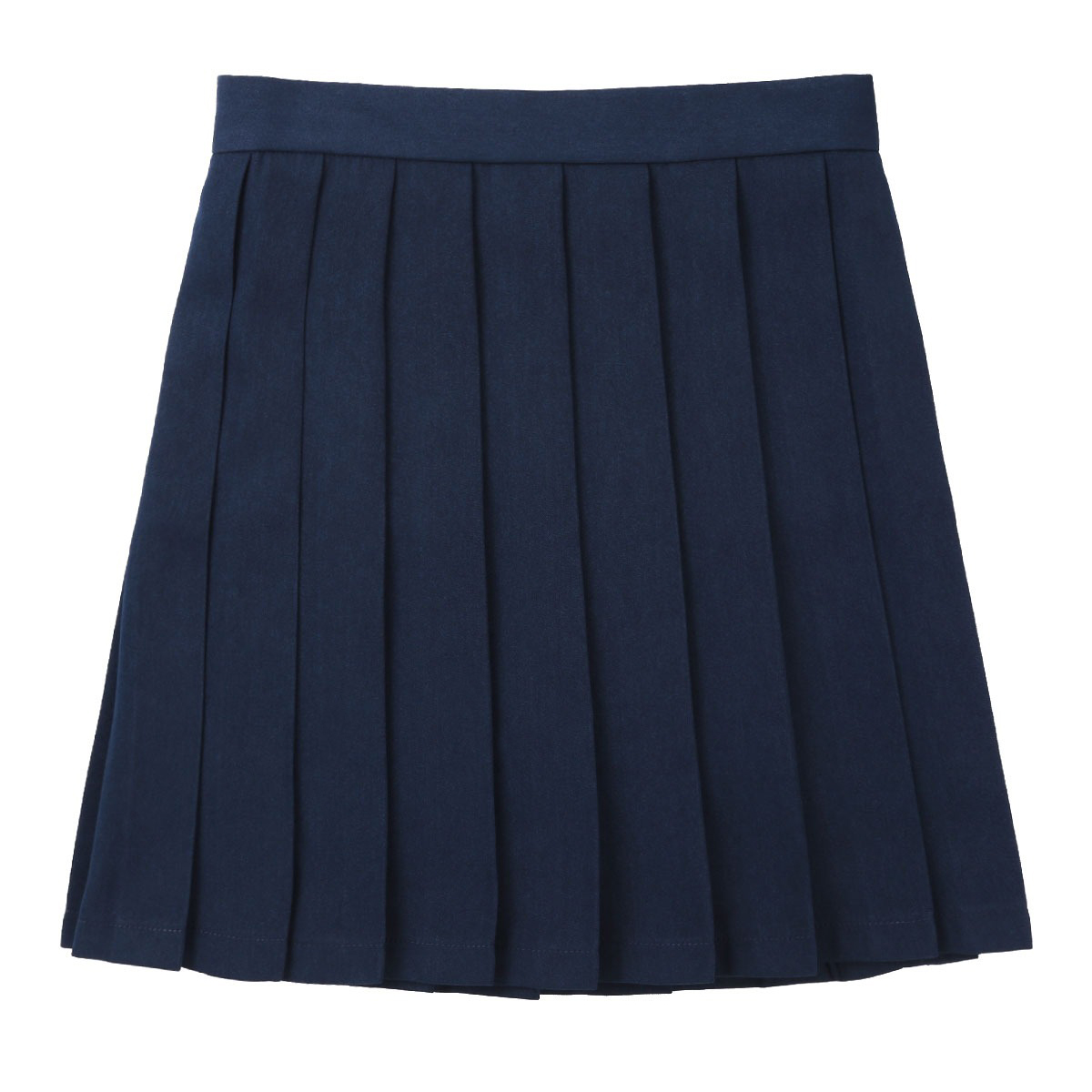 Women's High Waisted Pleated Mini Skirt / A-Line Solid Color Skirt / School Girl Cosplay Costume - HARD'N'HEAVY