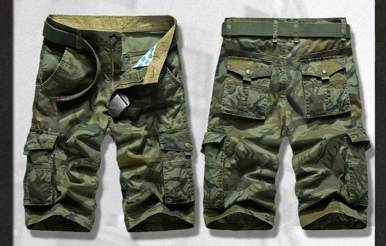 Rock Style Military Shorts / Urban style mens punk clothing - HARD'N'HEAVY