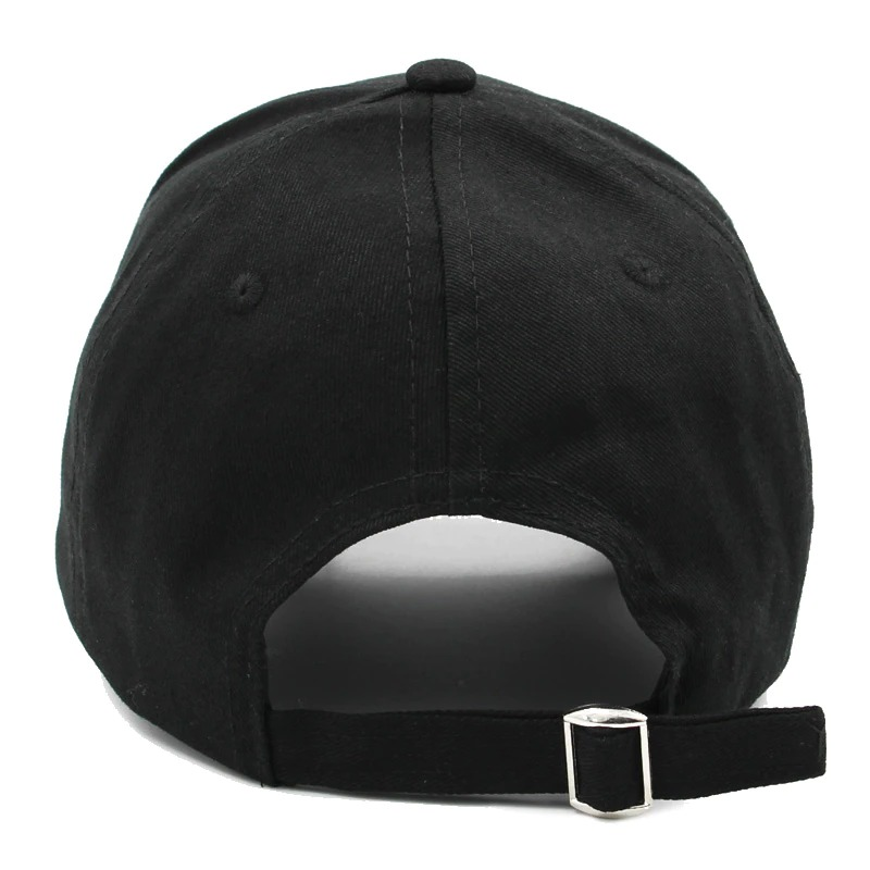 Adjustable Baseball cap Unisex with Ring Piercing / Cotton Baseball Caps in Punk style - HARD'N'HEAVY