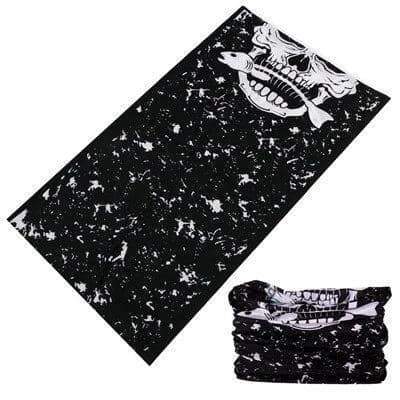 Alternative fashion skull tube seamless bandana, perfect for outdoor activities and trendy style.