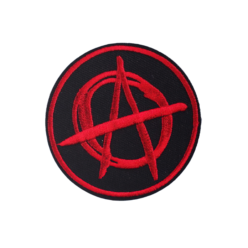 Anarchist Symbol Patch For Clothing / Alternative Fashion Accessory / Rock Symbolism - HARD'N'HEAVY