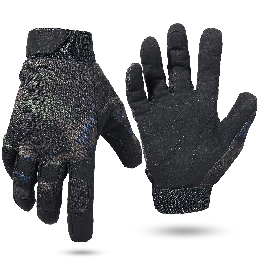 Assault Men's and Women's Warm Gloves / Anti-slip Thermal Army Combat Full Finger Tactical Gloves - HARD'N'HEAVY