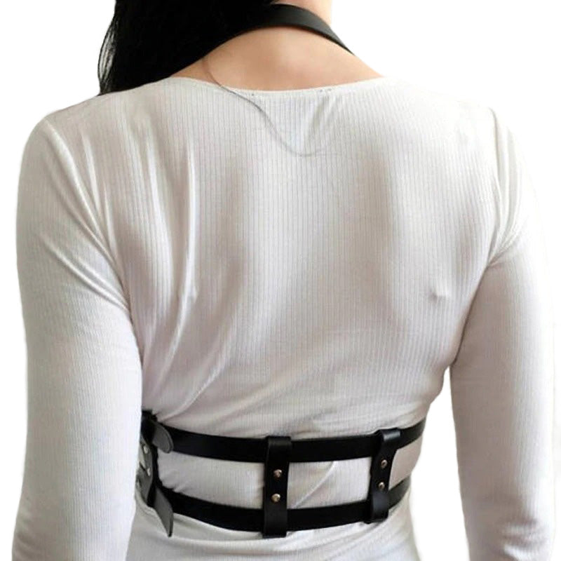 Big Body Harness Belt for Women / Sexy Garter Adjustable Belt / Chest Harness Bondage Straps - HARD'N'HEAVY