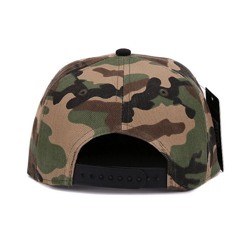 Camouflage Men's And Women's Hats / Snapback Baseball Cap In 5 Variants / Adjustable Polyester Hat - HARD'N'HEAVY