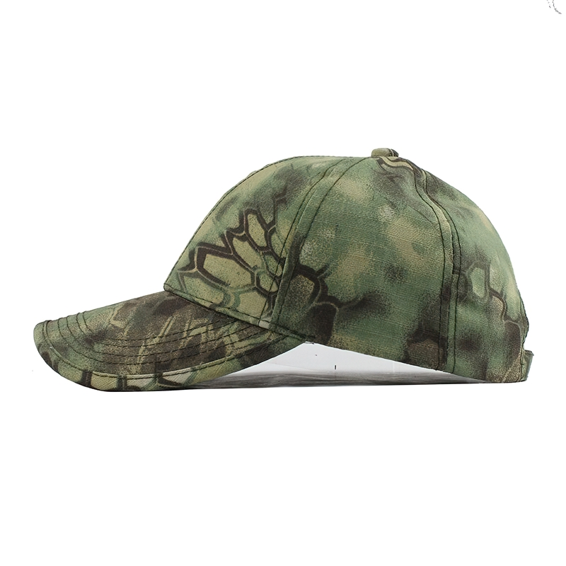 Camouflage Snapback Baseball Hat / Unisex Army  Sun Cap / Accessories For Men And Women - HARD'N'HEAVY