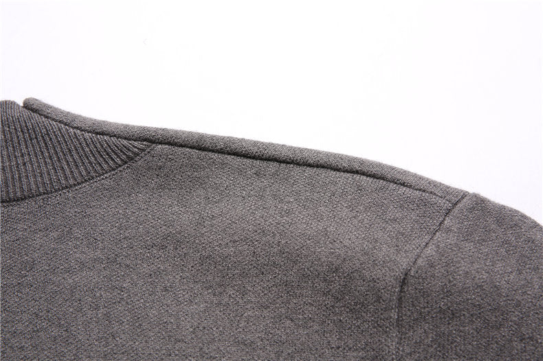 Cardigan for Rocker Men Casual Knitted Cotton Wool Sweater - HARD'N'HEAVY