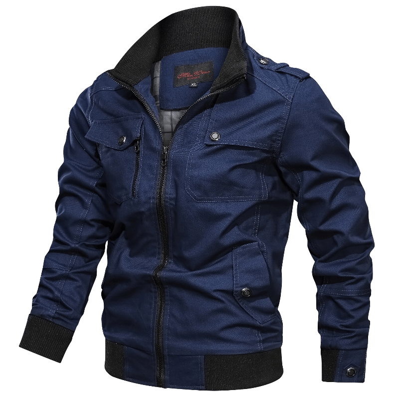 Casual Bomber Jacket for Men / Male Fashion Army Cotton Jackets / Military Clothing