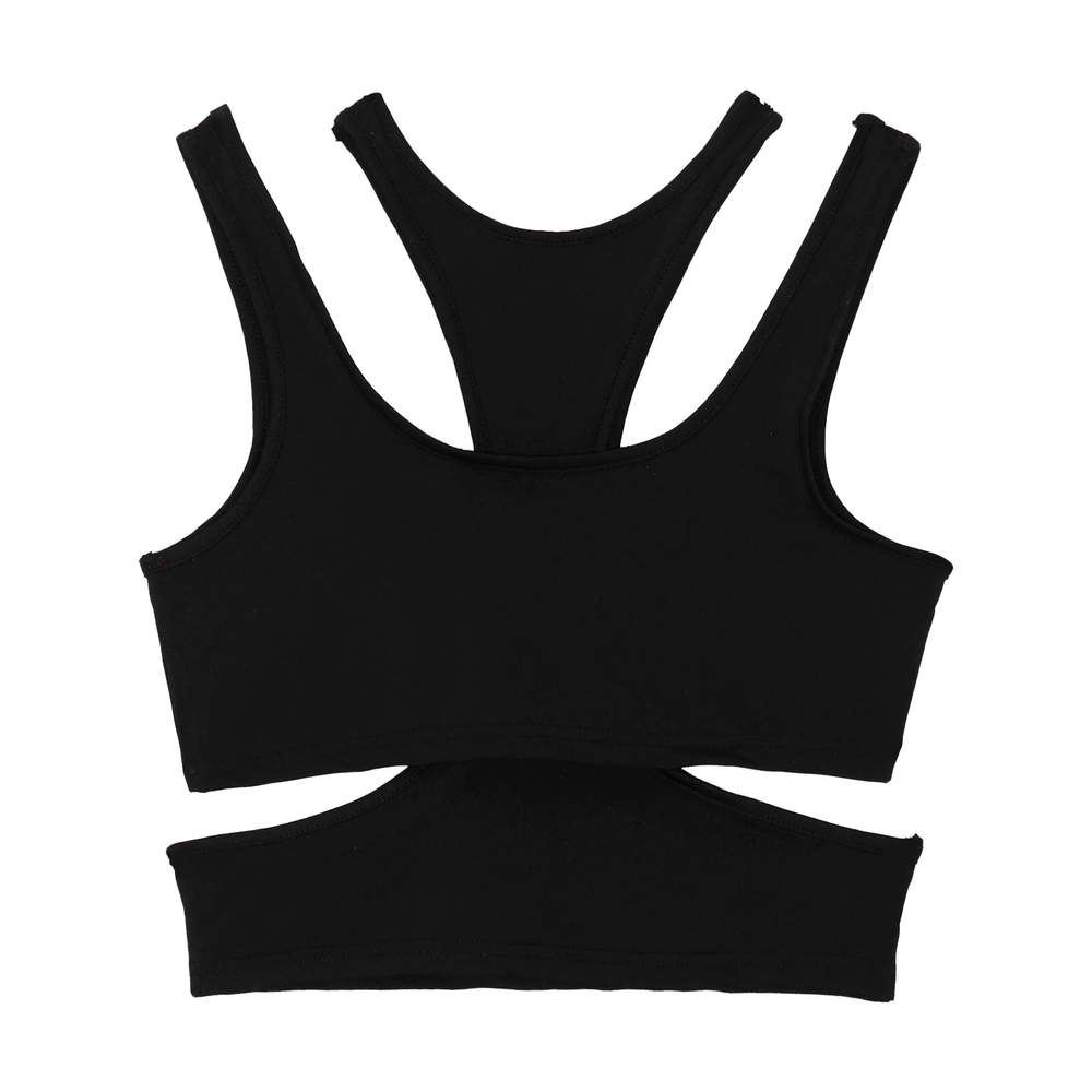 Casual Fitness Sleeveless Tank Top / Women's Hollow Out Fashion Top - HARD'N'HEAVY