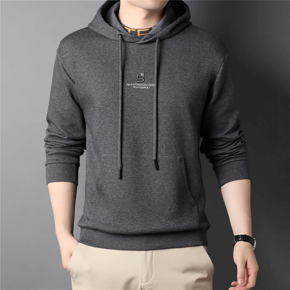 Casual Hoodies with Pockets / Fashion Hooded Sweatshirt for Men / Alternative Clothes