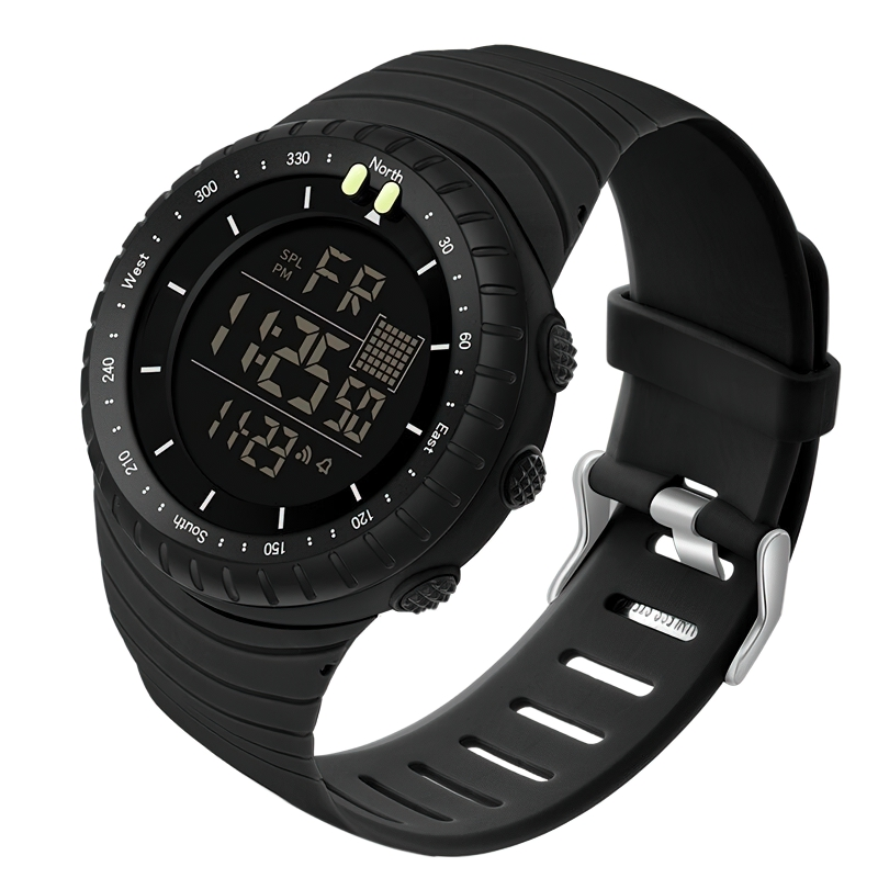 Casual Military Electronic Watch For Men / Multifunctional Shockproof And Waterproof Watch - HARD'N'HEAVY