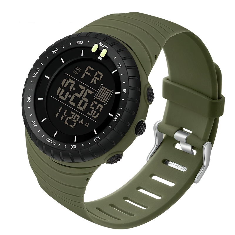 Casual Military Electronic Watch For Men / Multifunctional Shockproof And Waterproof Watch - HARD'N'HEAVY