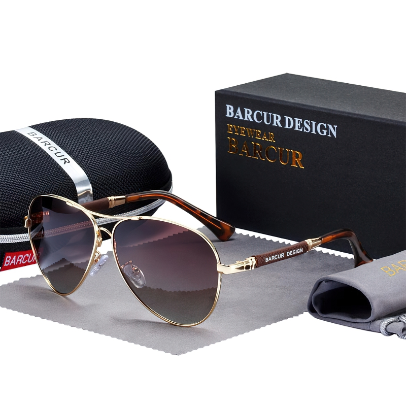 Casual Polarized Gradient Sunglasses For Men And Women / Stylish Eyewear Of Mirror Shades - HARD'N'HEAVY