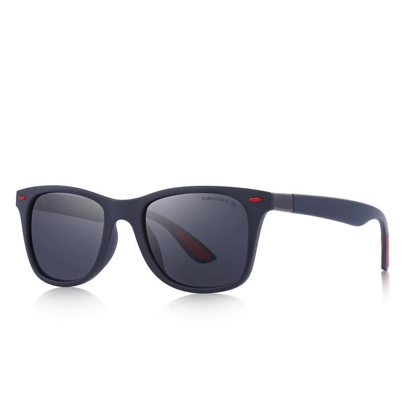 Lighter Design Polarized Sunglasses with Square Frame and 100% UV Protection - HARD'N'HEAVY