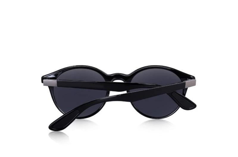 UV400 Protected Classic Retro Rivet Polarized Sunglasses with TR90 Legs / Lighter Design Oval Frame - HARD'N'HEAVY