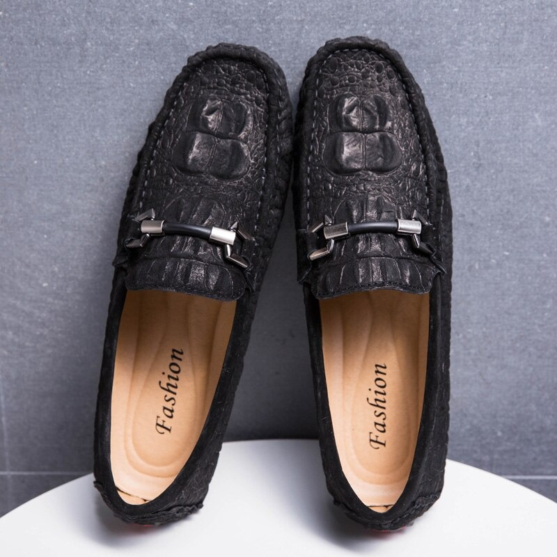 Comfortable Loafers Moccasin For Men / Fashion Breathable Flat Shoes - HARD'N'HEAVY