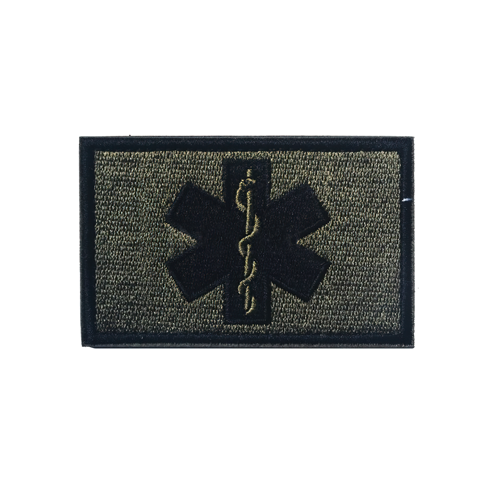 Cool 3D Tactical Patch / Unisex Medical Embroidered / Multicolor Military Patch