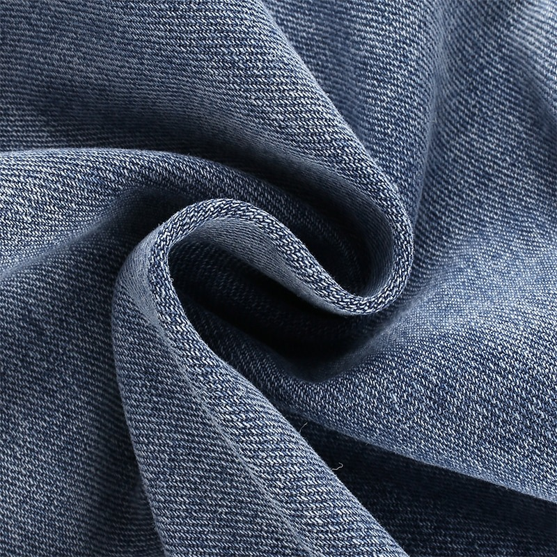 High-quality denim fabric showcasing a soft and stylish texture, perfect for crafting trendy jeans.