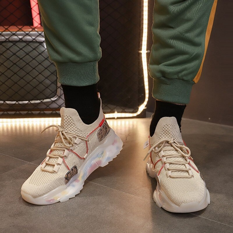 Coole Herren Air Mesh Sneaker atmungsaktive Herrenschuhe