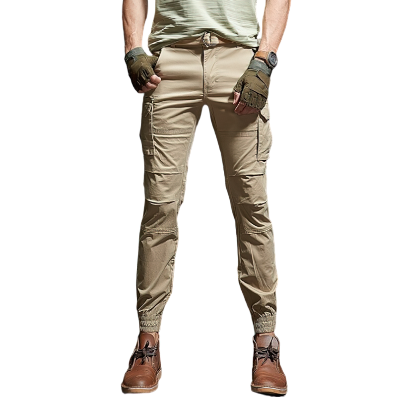 Cool Men's Military Pants / Cotton Slim Tactical Pants / Camouflage Male Joggers - HARD'N'HEAVY