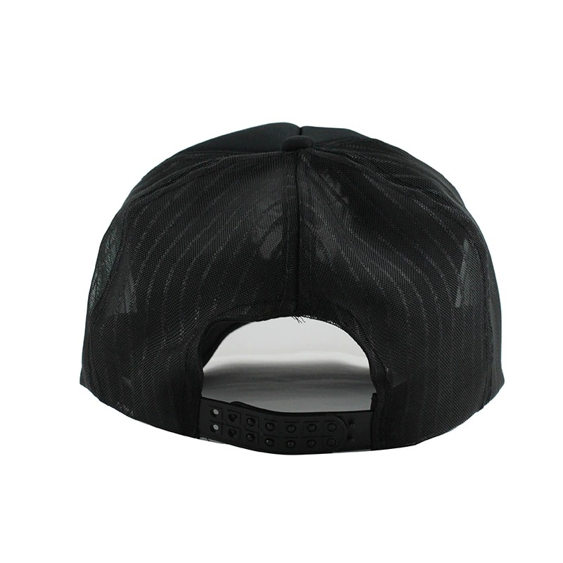 Cool Rock Style Black Cap / Unisex Vintage Hat / Mask Print Cap / Cotton Baseball Cap - HARD'N'HEAVY