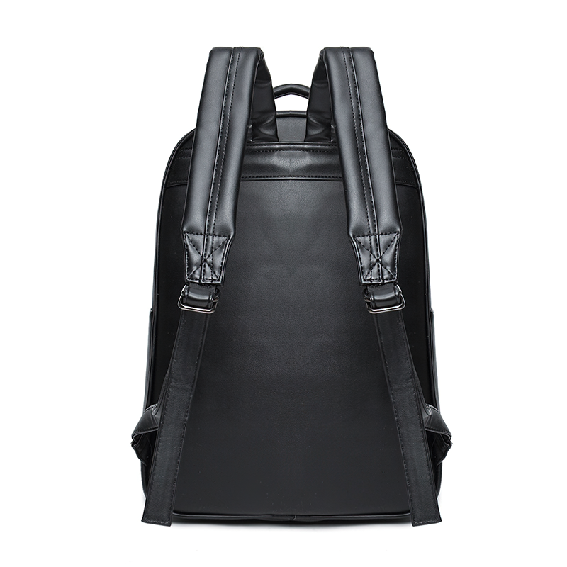 Cool Waterproof Backpack in Rock Style / Solid Zipper Rivet Shoulder Bags with Decorate Bat - HARD'N'HEAVY