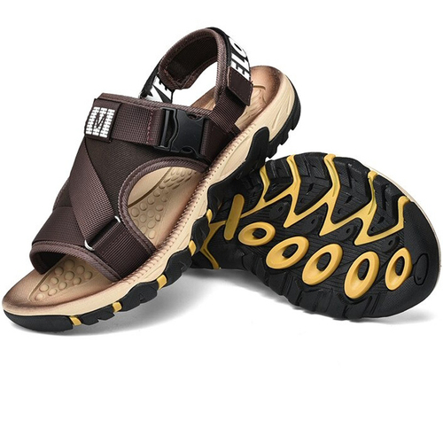 Sandalias de hombre antideslizantes de moda/sandalias de malla ligera/zapatos transpirables con correa