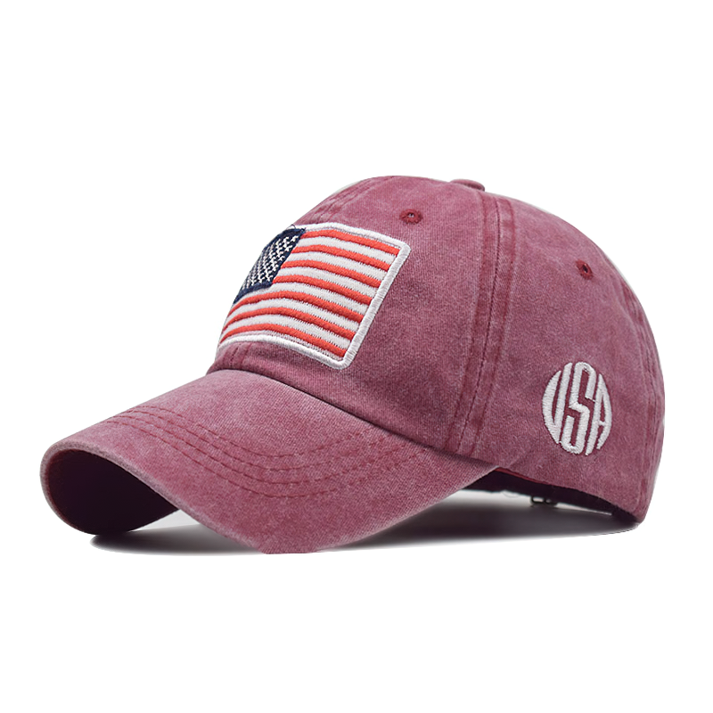 Fashion Baseball Caps for Men and Women / Classic American Flag Casual Sun Visor Cap - HARD'N'HEAVY