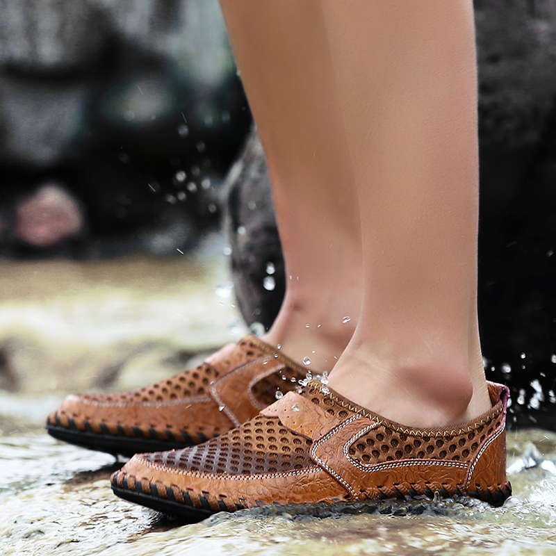 Breathable Italy loafers for men, perfect casual summer shoes ideal for trendy outfits and all-day comfort.