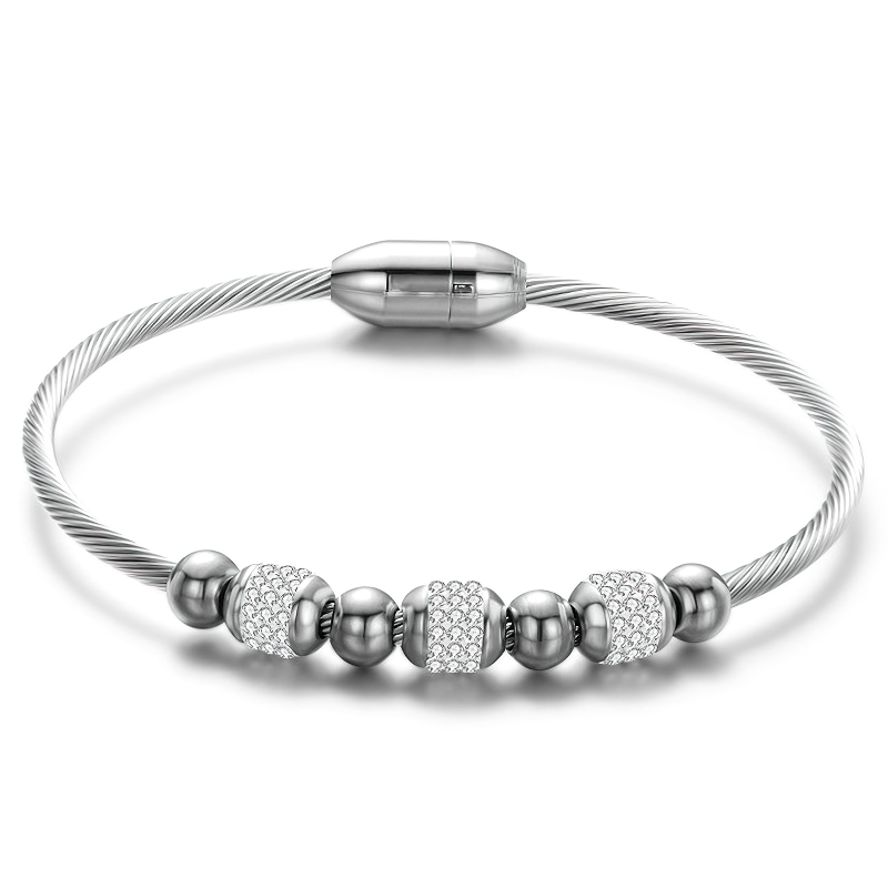 Fashion Design Ladies Stainless Steel Bracelet / Jewelry for Your Spesial Moment - HARD'N'HEAVY