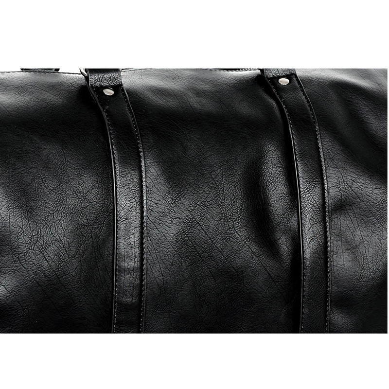 Fashion Large Capacity Travel Duffle Bag / Vintage PU Leather Luggage Handbags - HARD'N'HEAVY