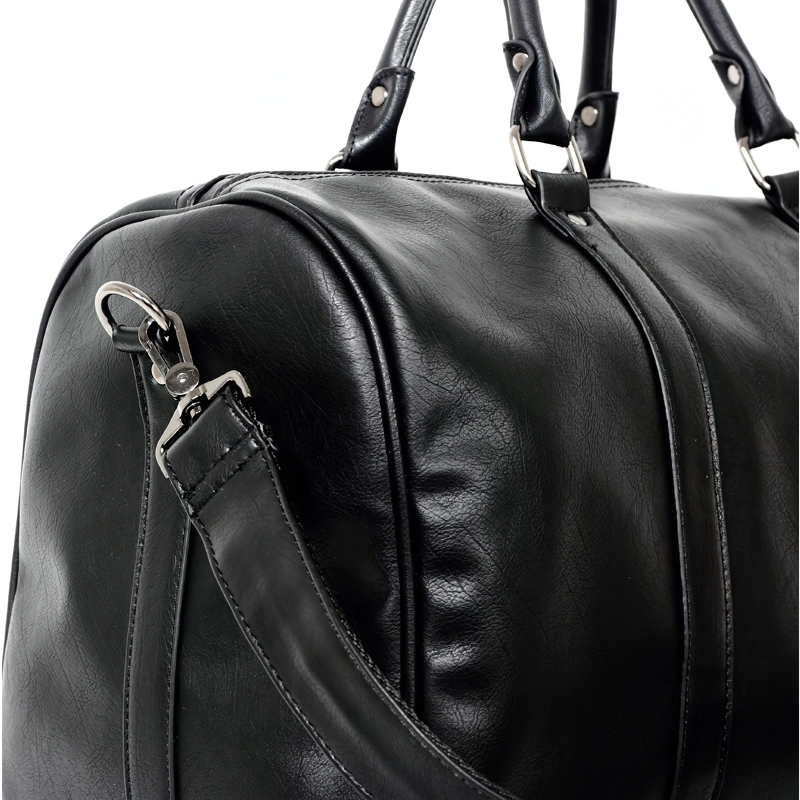 Fashion Large Capacity Travel Duffle Bag / Vintage PU Leather Luggage Handbags - HARD'N'HEAVY