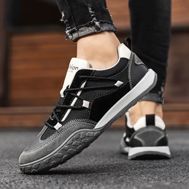 Fashion Men's Running Sneakers Lace Up / Casual Leather Breathable Comfort Shoes - HARD'N'HEAVY
