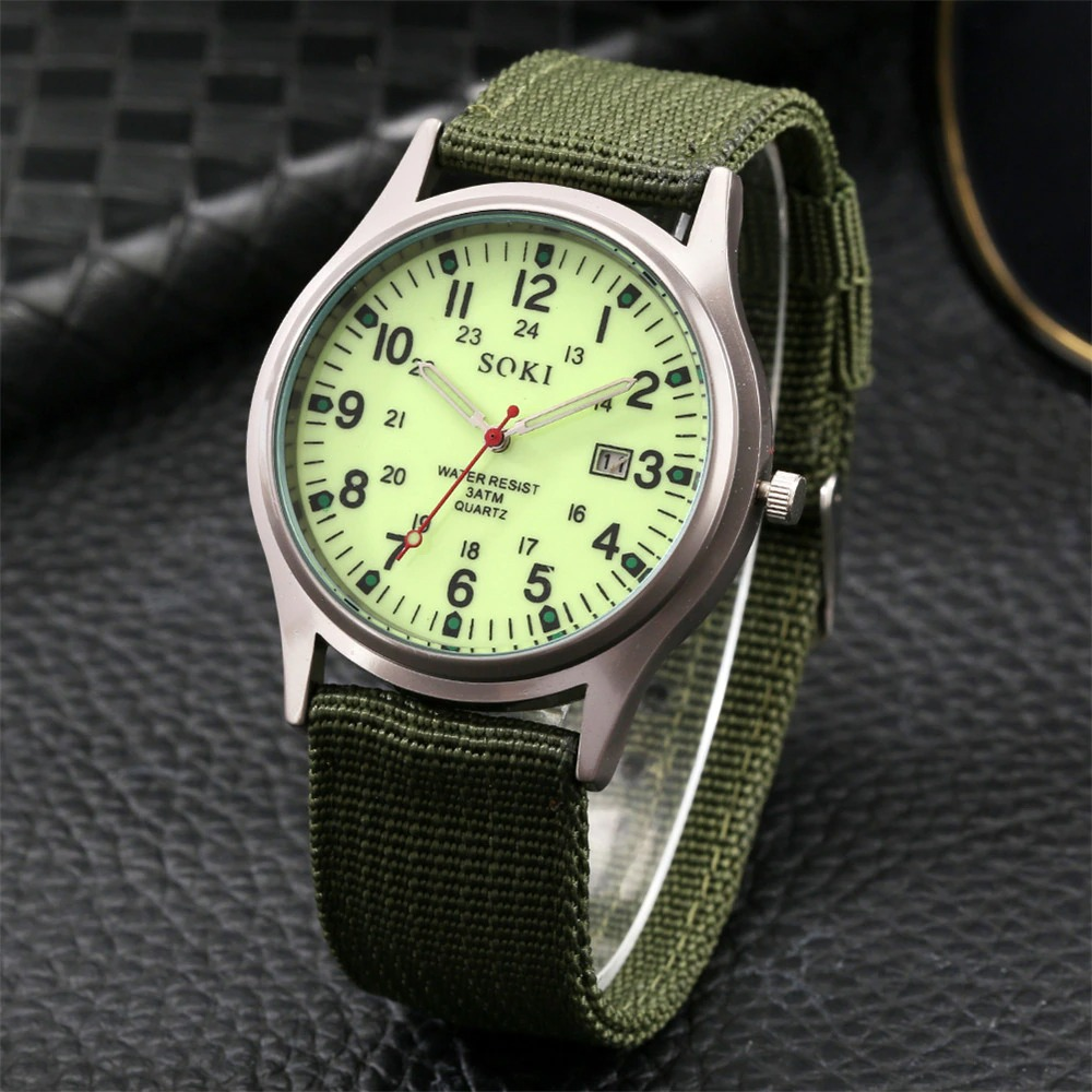 Fashion Quartz Watch with Bracelet Sets / Men's High Quality Wristwatch - HARD'N'HEAVY